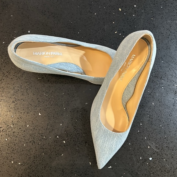 MARION PARKE Denim heels - Picture 4 of 8